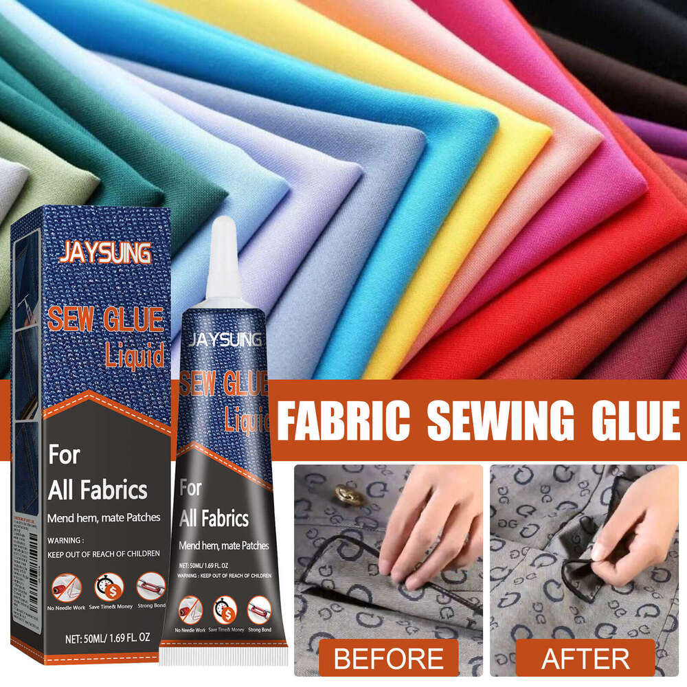 Jaysuing Sewing Repair Sofa Car Mat Clothing Fabric Glue S260202