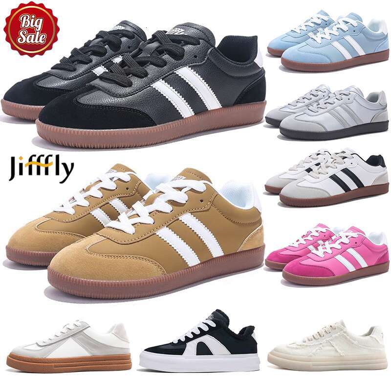 Jifffly Running Sneakers for Men and Women Wear-Resistant Synthetic Suede Leather Casual Street wear Shoes Outdoor Recreation