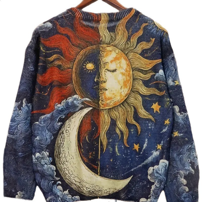 Autumn and Winter Heavy Embroidery 3D Flower Pullover Round Neck Loose Knitted Sweater for Women 240717