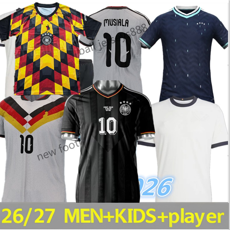 2026 Germany Soccer Jersey World Football Shirt 25 26 Cup Home away third camiseta de futbol Men kit kids Equipment s-4xl