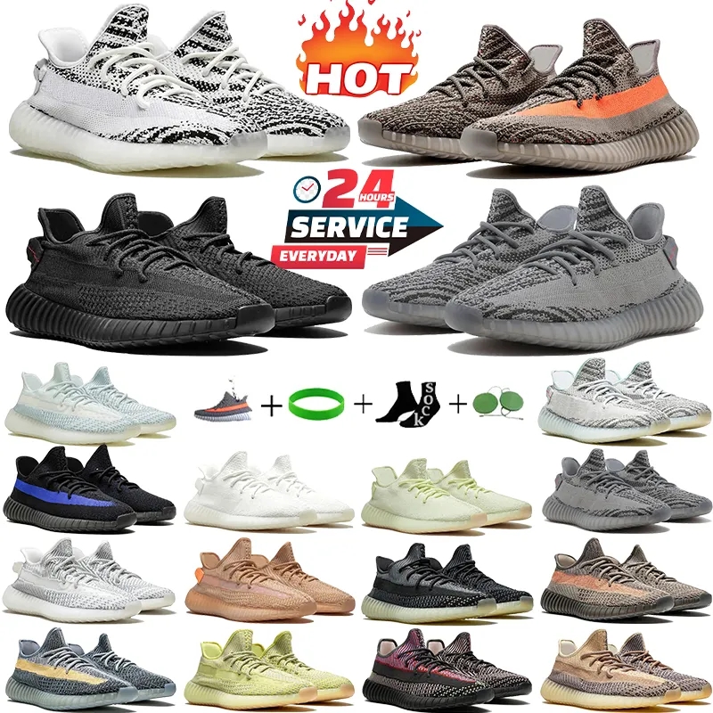 Designer 350 Running Shoes Classic Designer 350 v2 shoes Sneakers Black Red Bred White Casual Sneaker for men women Outdoor Sports Trainers Size 36-47