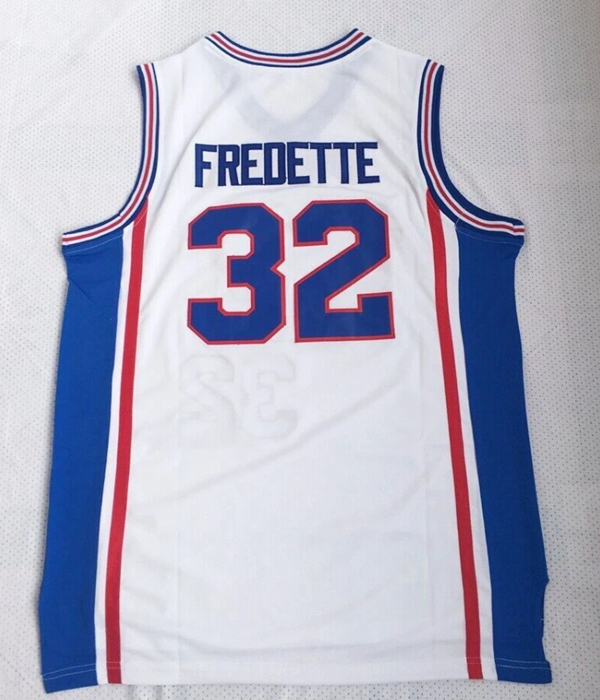 Men Shanghai #32 Jimmer Fredette Basketball Jerseys Stitched White Size S-XXL