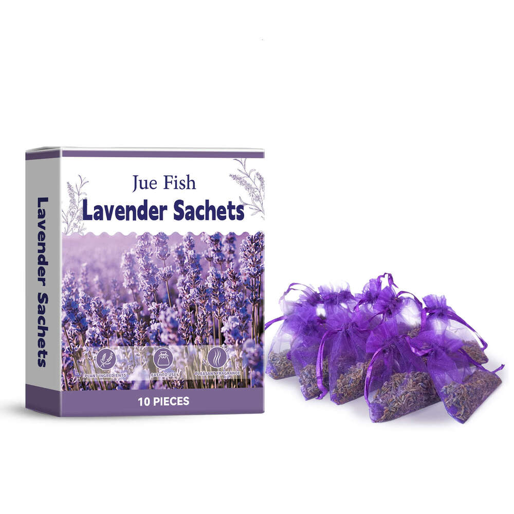 Jue-Fish Lavender Fresh Air Long-lasting Fragrance Relaxing Home Convenient Sachet S260202