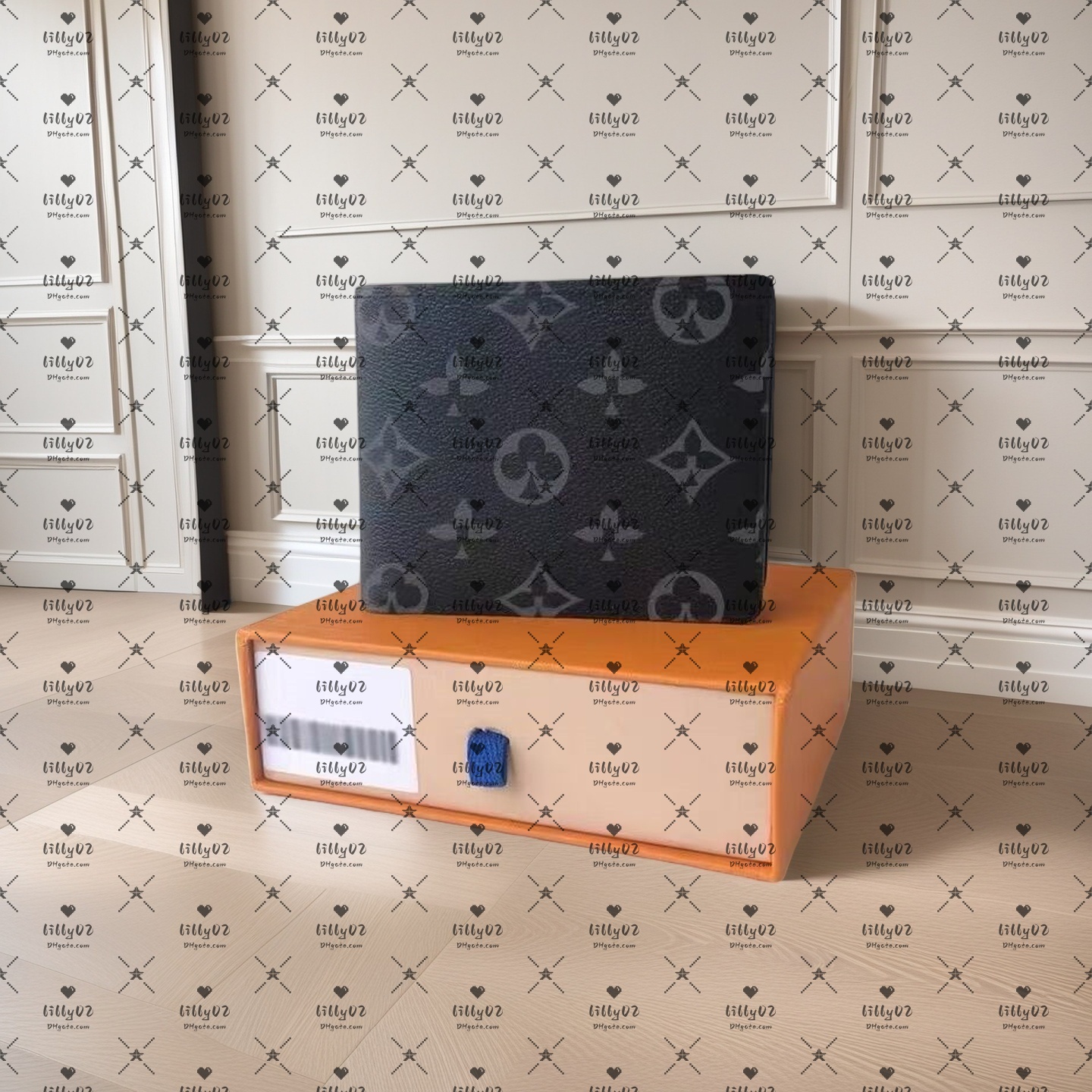 Top quality Designers Luxury Genuine Leather Wallets cardholder France Paris plaid style luxurys mens wallet designers women wallet Purse Crossbody Bag 10A