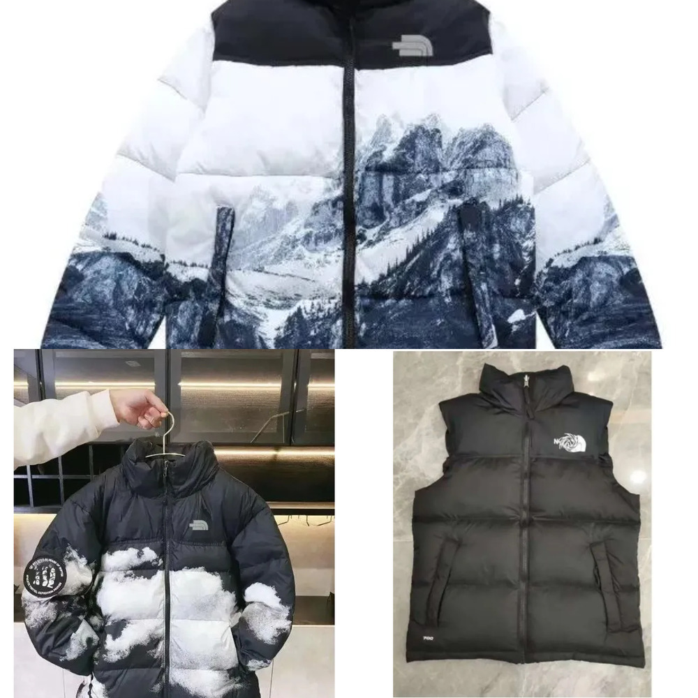 Zipper Coats 700 Purple Sleeve Men Jackets Down Puffer Long Peak Jacket Coat Unisex Designer Fill-Down Stowable Hood Water-Repellent Finish Parkas NF Tf22 Fill-