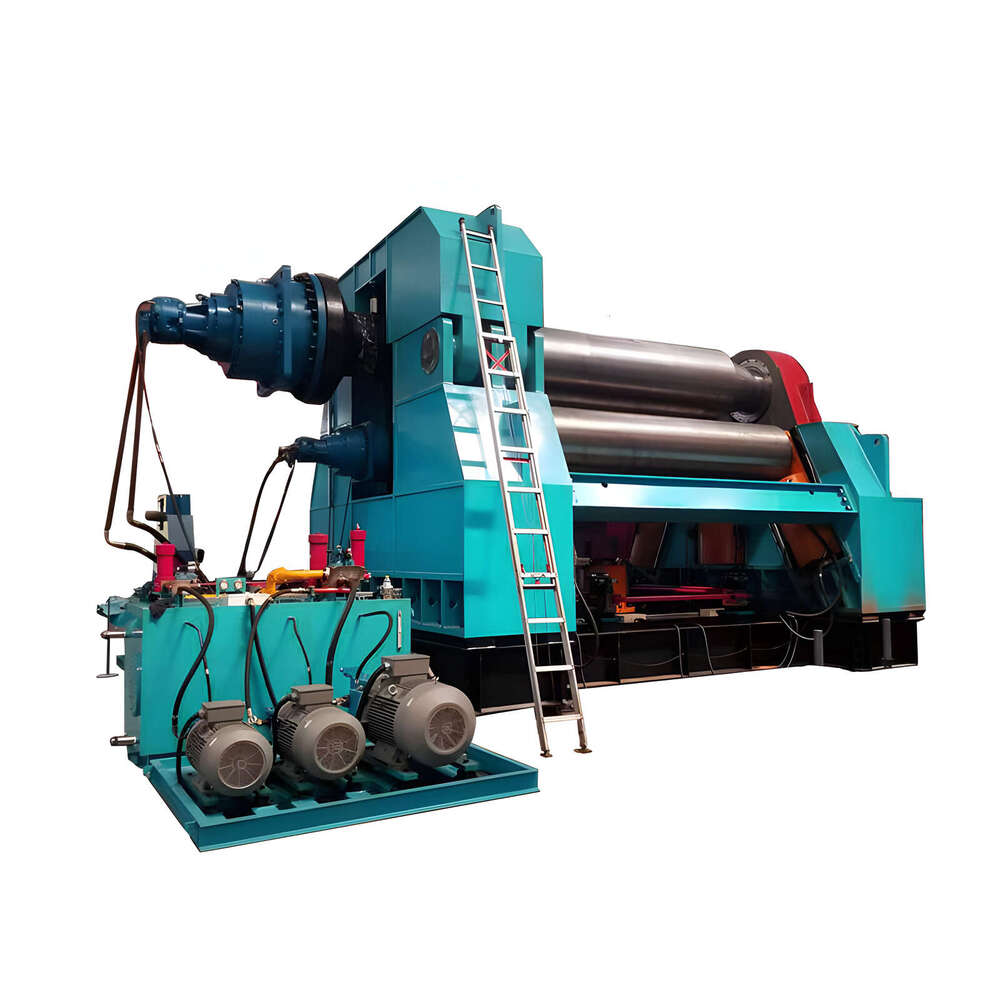 Hydraulic Plate Rolling Machine 4 Roller Double Pinch Design for Precise Bending High Efficiency Metal Forming Machinery Advanced Technology