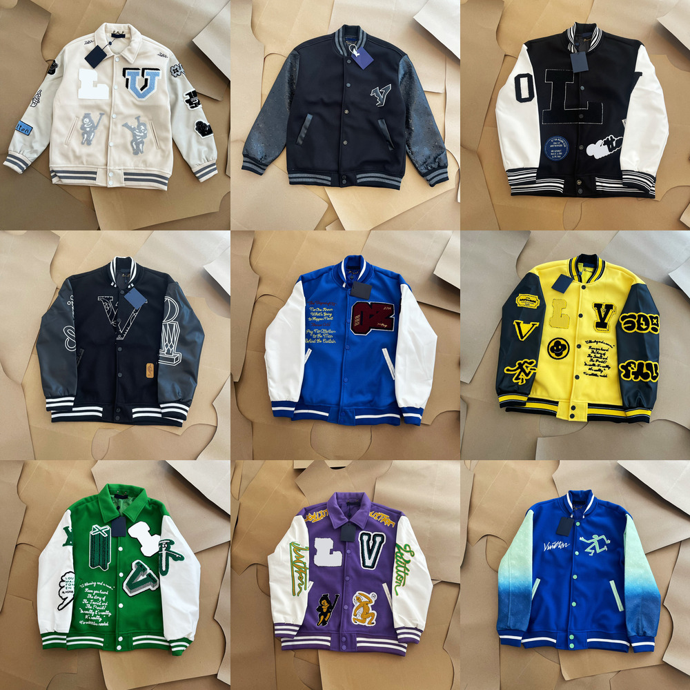 new fashion Baseball Coat Uniform Fashion Jacket Single Breasted Warm Jackets Couples Women Men Varsity Coats Men's Designer Clothing top 78 lvs jacket 9c 36 2e 6d