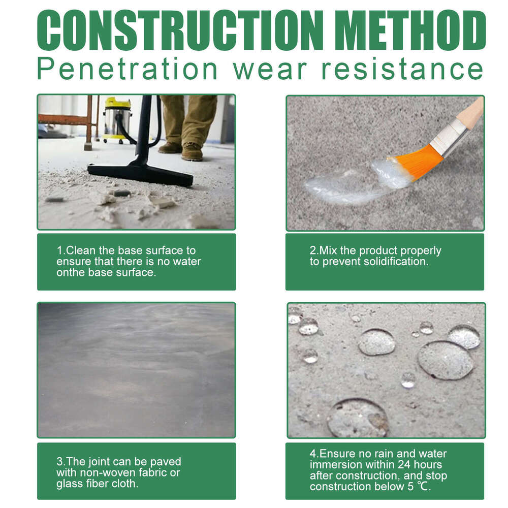 EELHOE Floor Leak-Proof Glue 30g Exterior Bathroom Toilet Waterproof Agent Brick Wall Penetrating Coating S260202