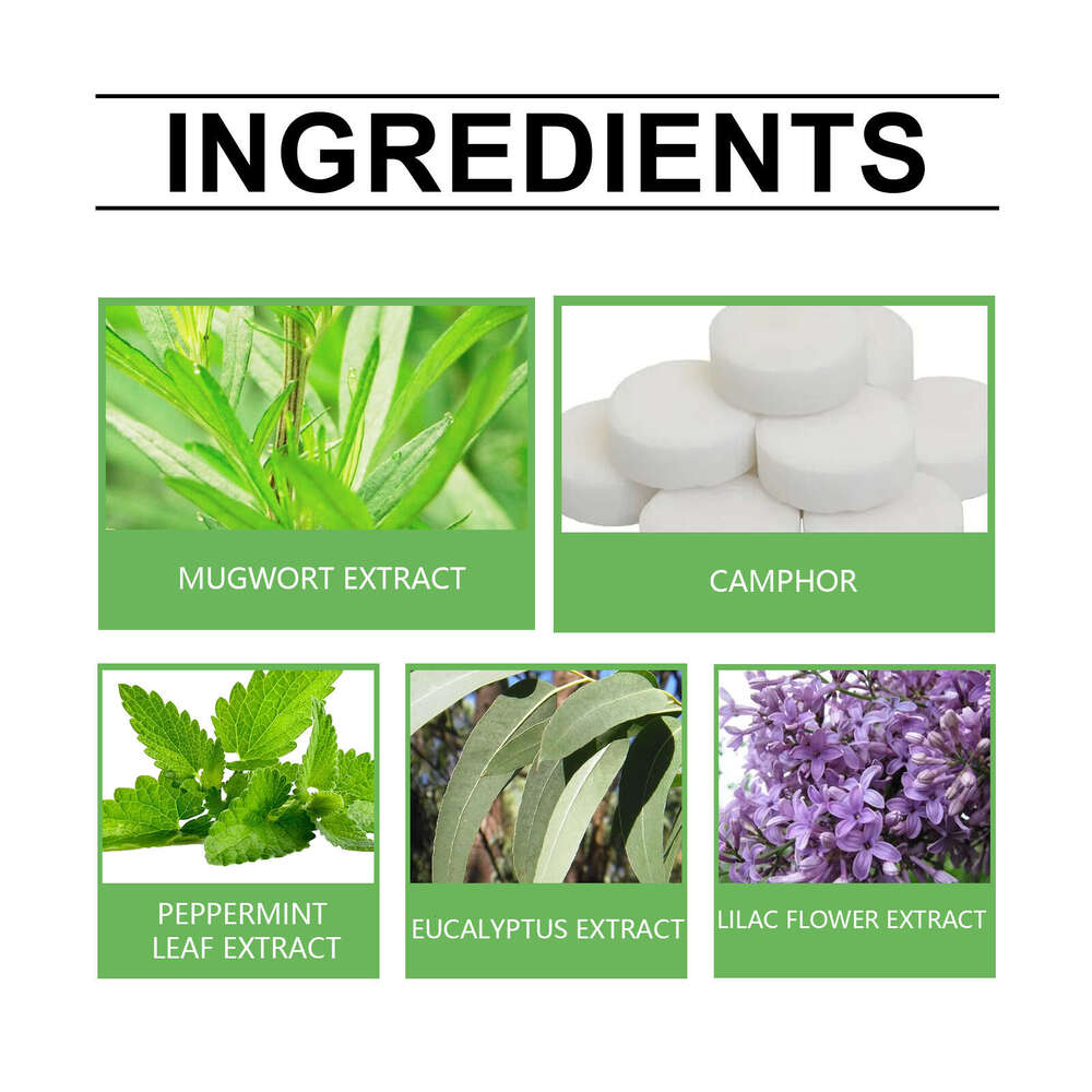 Jakehoe Floral Insect Repellent Indoor Wardrobe Shoe Cabinet Odor Natural Wormwood Fragrance Convenient Air Freshener S260202