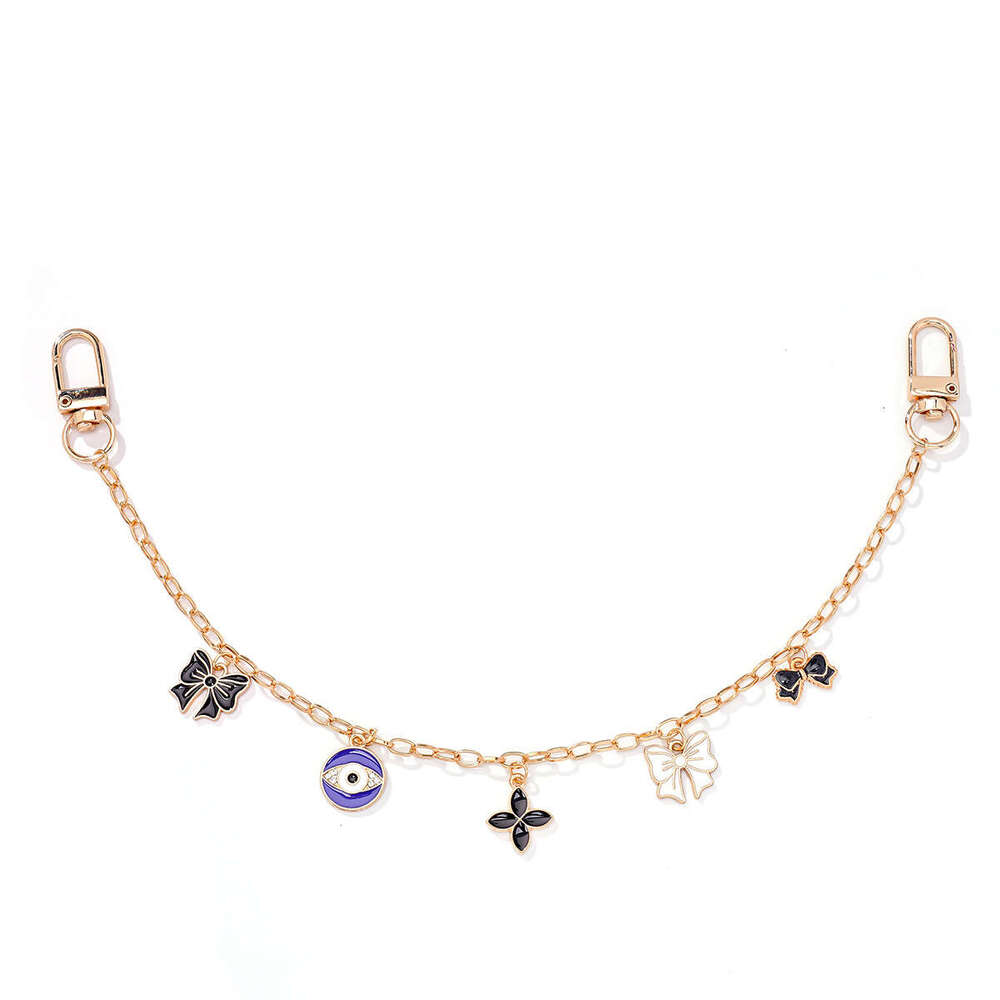 Hot Sale Trendy Flower Pearl Wallet Shoulder Bag Pendant Crossbody Metal Chain for Women