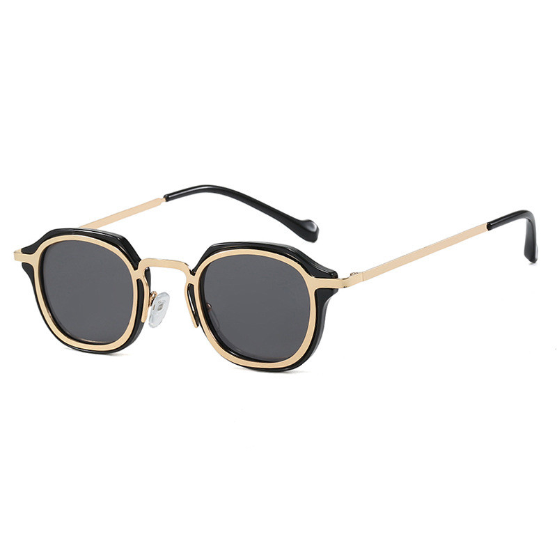 Designer Sunglasses Retro Classic Round Sunglasses For Men Women Metal Frame Vintage Luxury Fashion Unisex Shade With UV400 Protection QW651