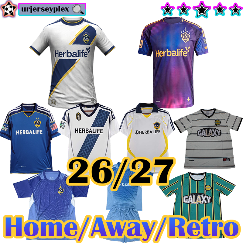 2026 2027 LA Galaxy RIQUI PUIG PEC Soccer Jerseys PAINTSIL SANABRIA CERRILLO GLESNES KLAUSS HAAK NASCIMENTO AUDE Player Football shirt Retro 1997 1999 2011 2007