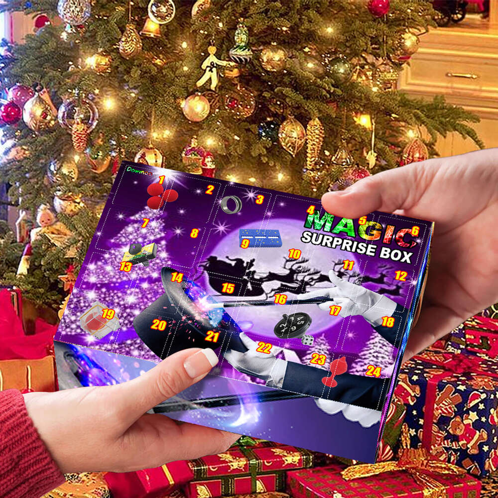 Dowmoo Stress Relief Christmas Atmosphere Gift Props Magic Toys Fun Blind Box S260202