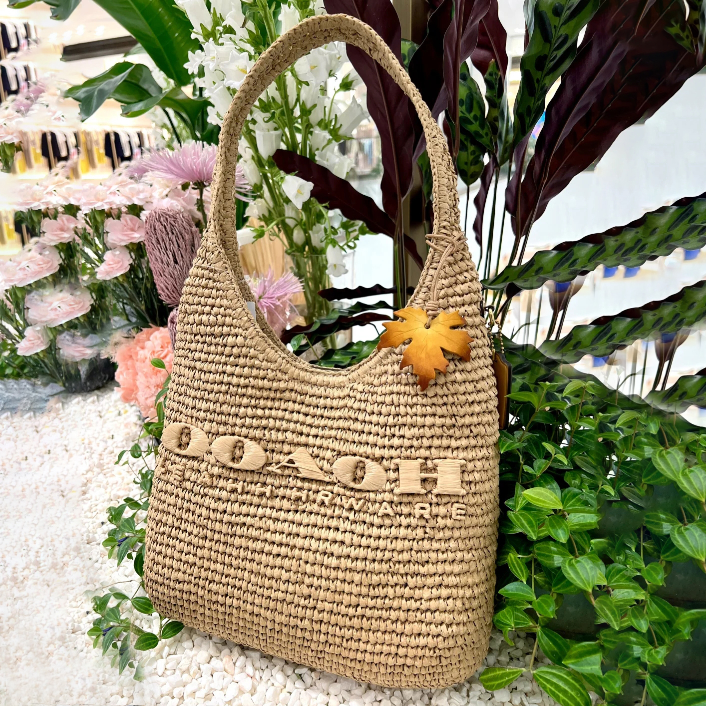Beach Bag Straw Tote Designer Bag Luxury Bag Summer Large Capacity Shoulder Bag Women Vacation Fashion Classic Shopping Bag All-over print bag Letter Straw Ladies Bag