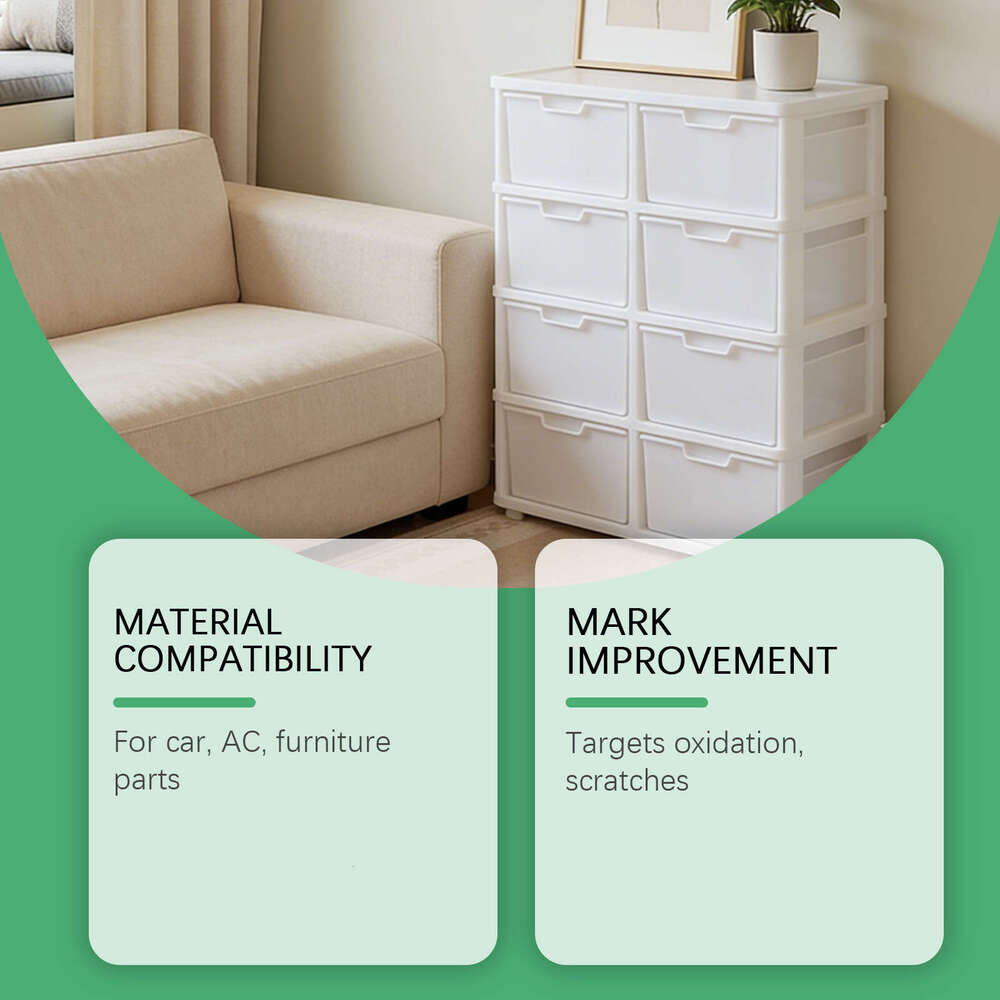 Jakehoe Remover Surface Yellowing Plastic Renovation Cleaning Gentle Formula Does Not Damage Materials Anti-yellowing S260202