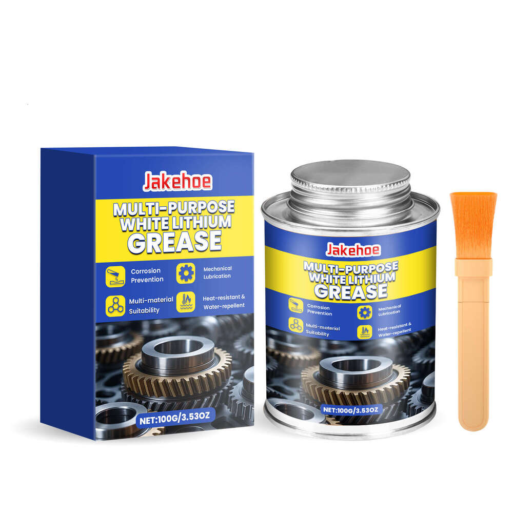 Jakehoe Multi-Purpose White Lithium Grease Daily Multi-Functional Noise Reduction Smooth Cleaning Anti-Rust Lubricant S260202