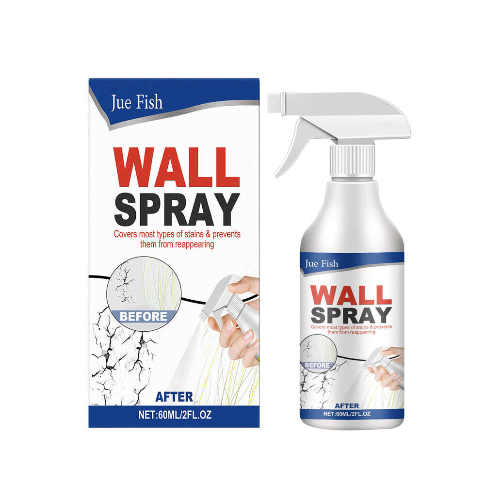 Jue-Fish Repair Home Use Cover Stains Wall Peeling Indoor Renovation Spray Paint S260202
