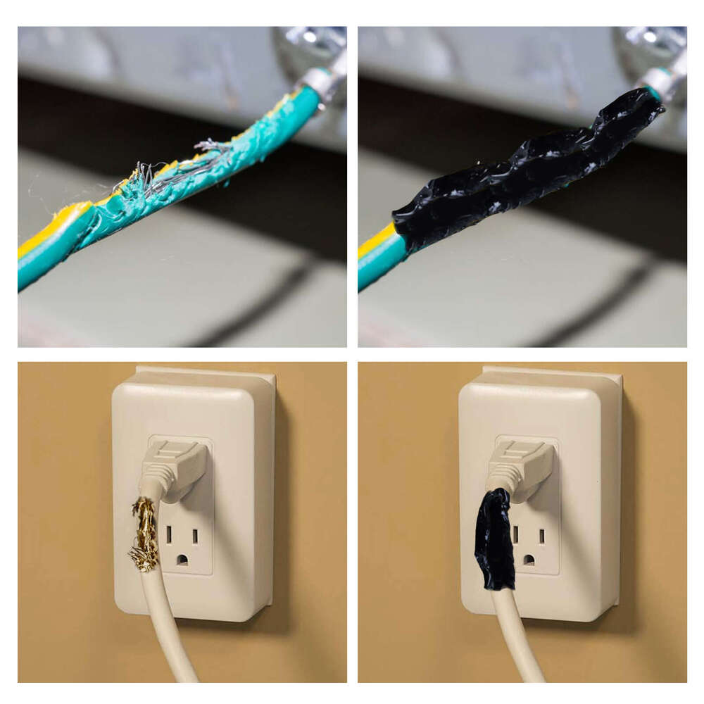 Jue-Fish Liquid Insulation Tape White 50ml Lithium Battery Sealant Waterproof Adhesive Flame Retardant High Temperature Resistant Circuit Board S26020