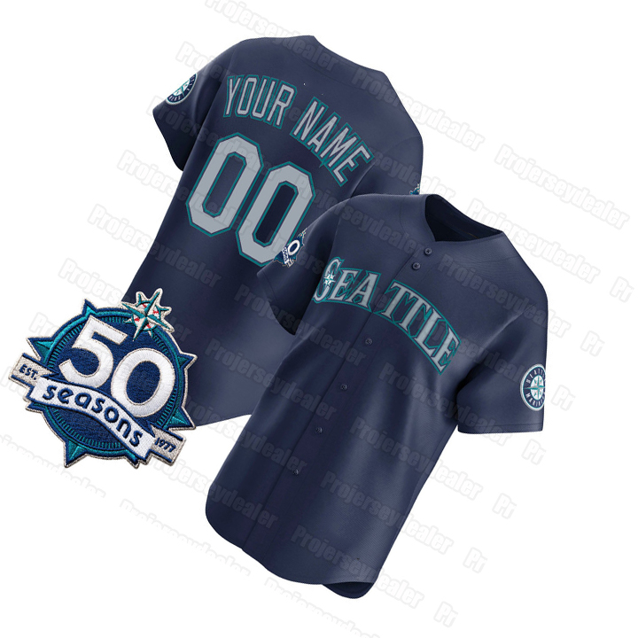29 Cal Raleigh Mariners Randy Arozarena 2026 50th Steelheads Jersey Josh Naylor JP Crawford Julio Rodriguez Ken Griffey Jr Rowdy Tellez Mitch Garver S