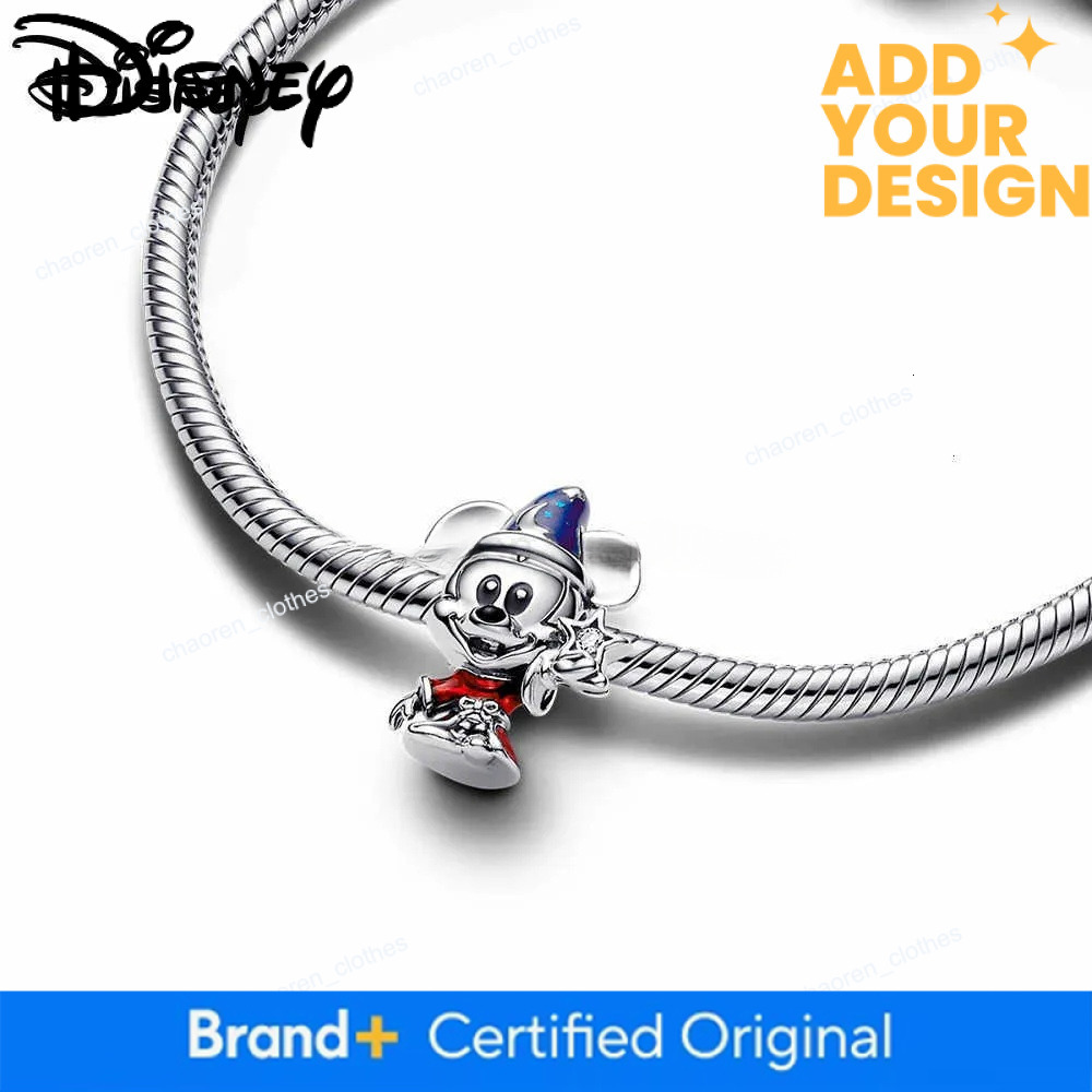 Disney New Year 925 Silver Mickey Tigger Charms Beads Fit Original Bracelet Necklace Womens Diy Fine Christma Jewelry Gift Hot H251220
