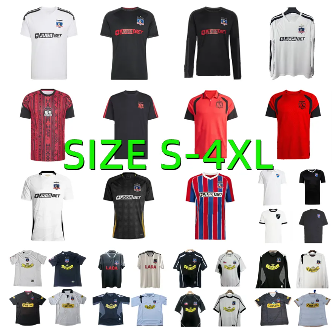 25 26 27 Colo Colo Soccer Jerseys 1991 1997 1998 2003 2004 2005 2006 2011 13 fernrndez CSTRO ODGAARD ORSOLINI PALACIOS DALLINGA VIDAL 2026 2027 Football Shirts men kids