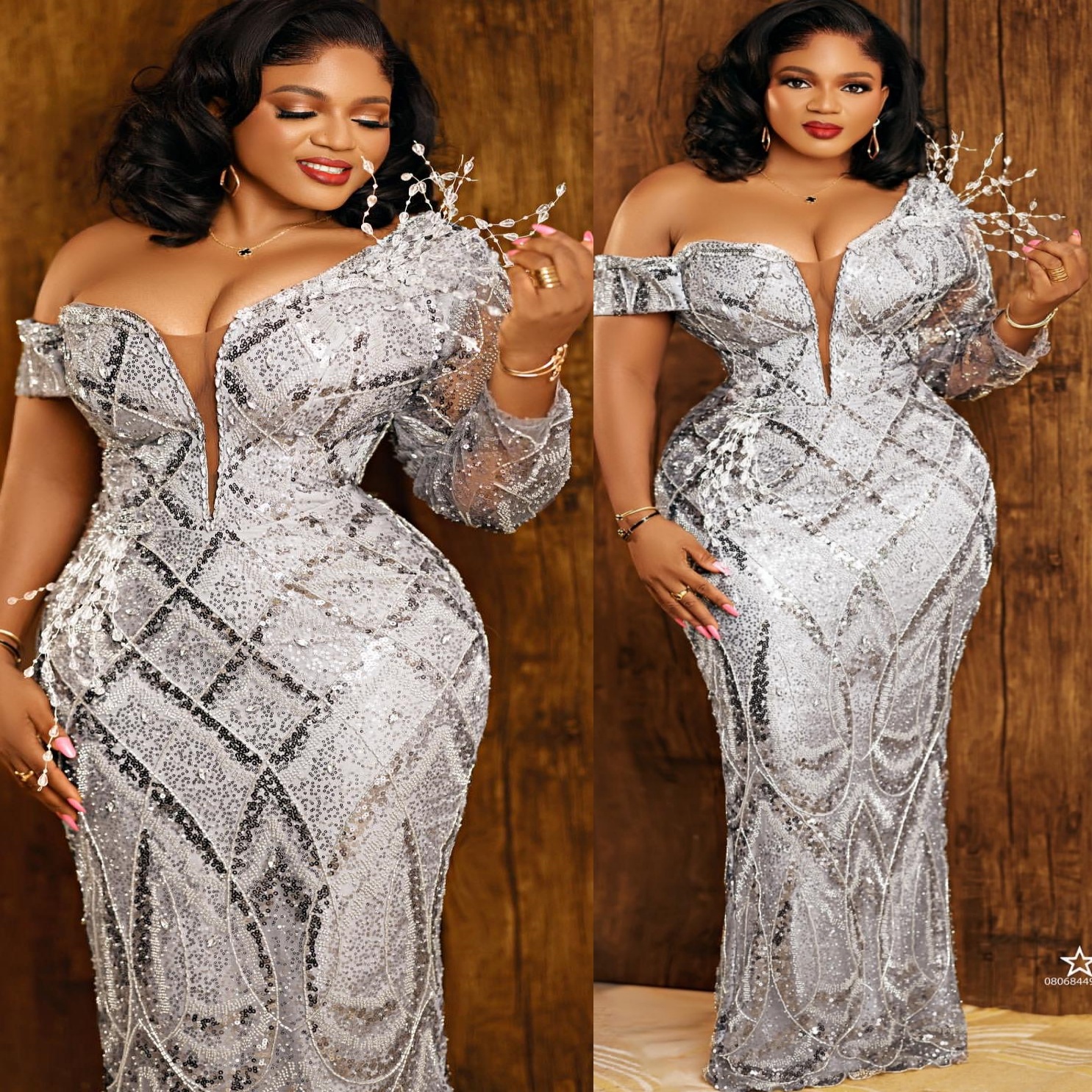 Aso Ebi Silver Sheath Prom Dresses 2026 One Shoulder Crystals Sequined Evening Formal Party Second Birthday Engagement Gowns Dress For Special Occasio
