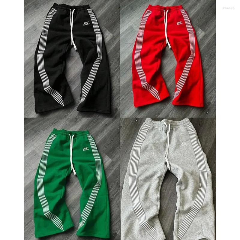 Men's Pants Loose Straight Leg Casual Autumn High Street Versatile Comfortable Sports Trousers Fashionable Fit Jeans