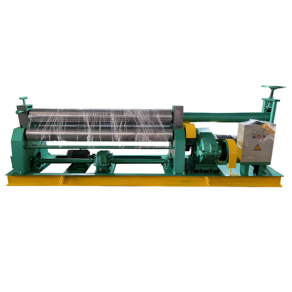 Portable Plate Rolling Machine 4 Rollers for On Site Metal Bending Lightweight Sheet Forming Tool Durable Steel Construction Professional