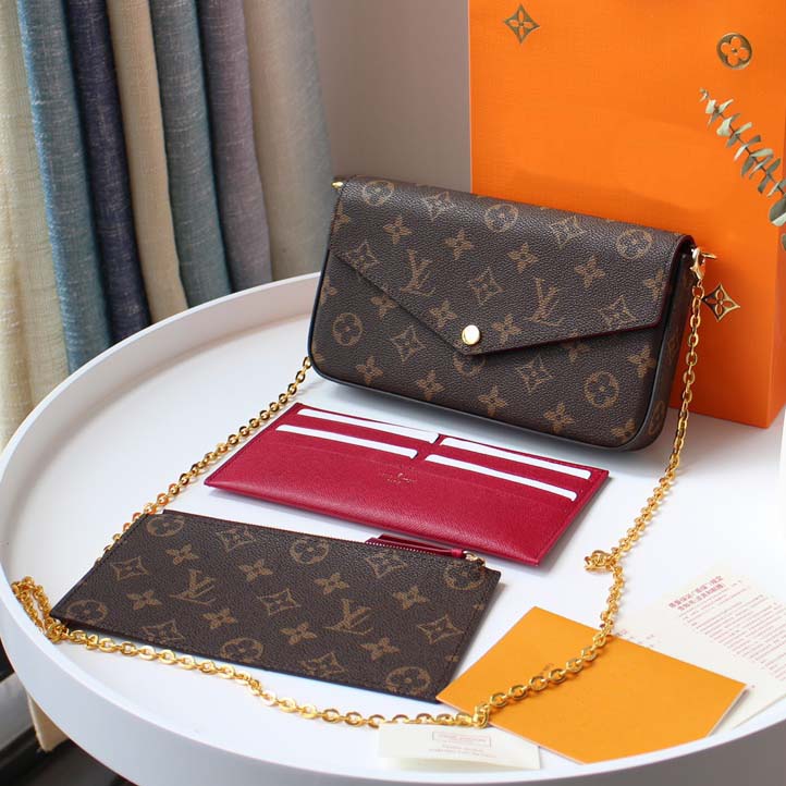 Designer bag high quality shoulder bag fashionable luxury crossbody bag 3 style handbag women's popular shoulder bag shopping essential wallet bag color bag