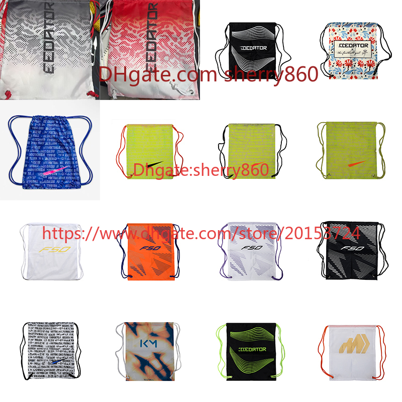 New Waterproof Men's Football Shoes Bag Designer FG Elite Double Shoulder Universal Washable Non-fading One Available for Cross-Border Comfortable