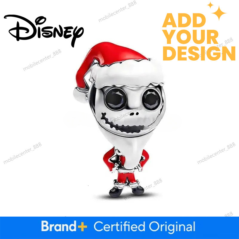 Disney New The Nightmare Before Christmas series Charm Beads Iron Man helmet charm fits Bracelet Necklace Pendant Jewelry gift H251220