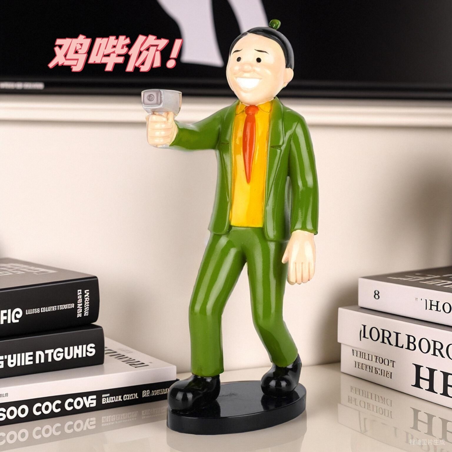 Hand Drawn Character StatuesFamily Gift Sculptures And Decorations Exquisite Collection And Handmade Joan Cornella 240327