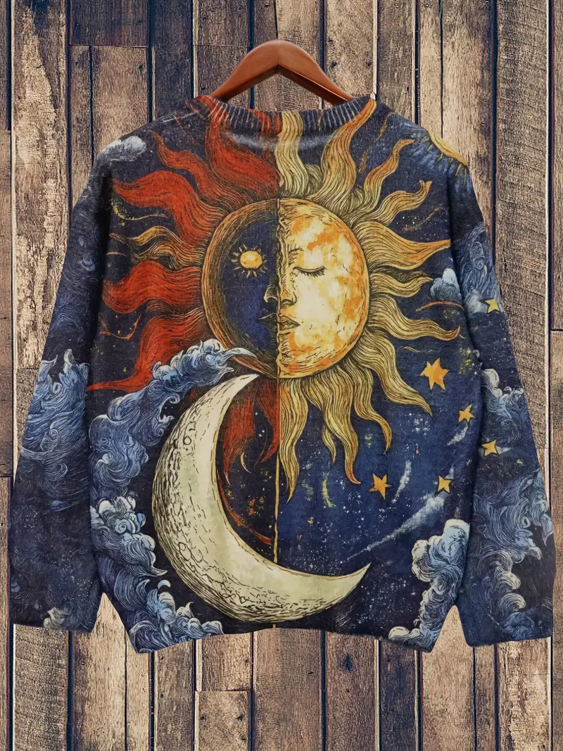 Autumn and Winter Heavy Embroidery 3D Flower Pullover Round Neck Loose Knitted Sweater for Women 240717