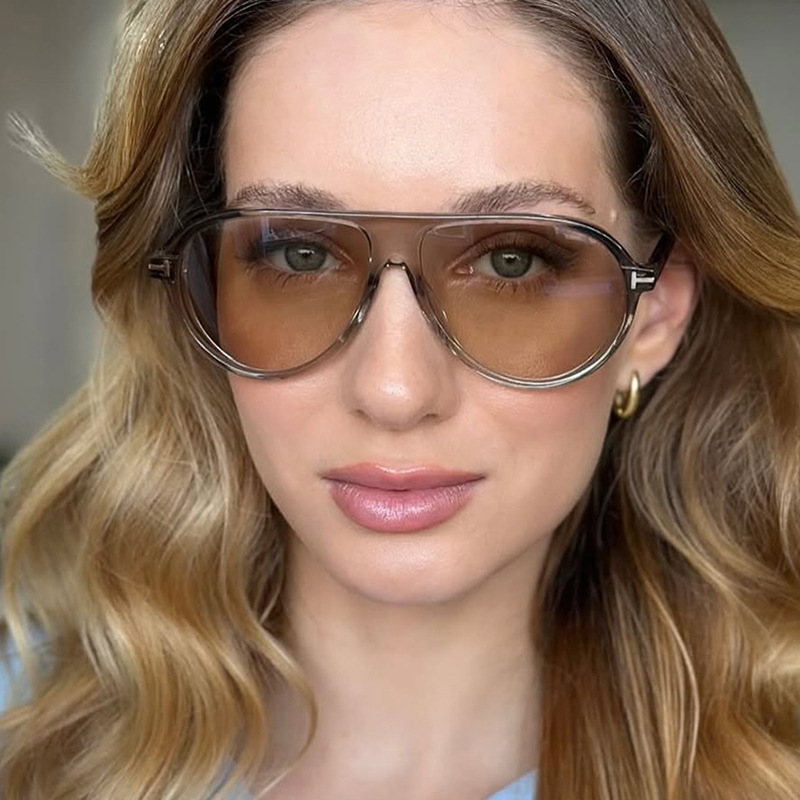 T shaped small frame frog shaped sunglasses new women's sunglasses fashion sunglasses Instagram popular street photography trend