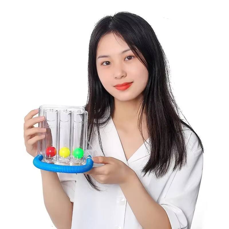 3 Ball Exerciser Function Improvement Trainer Breathing Lung Capacity Respiratory Measurement System