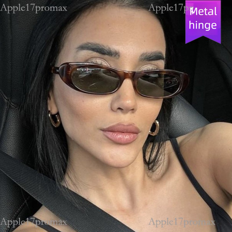 Luxury Brand Designer Oval Small Frame European And American Personality Fashion 2026 New Beach Sun Protection Seaside Sunglasses For Women - view 4