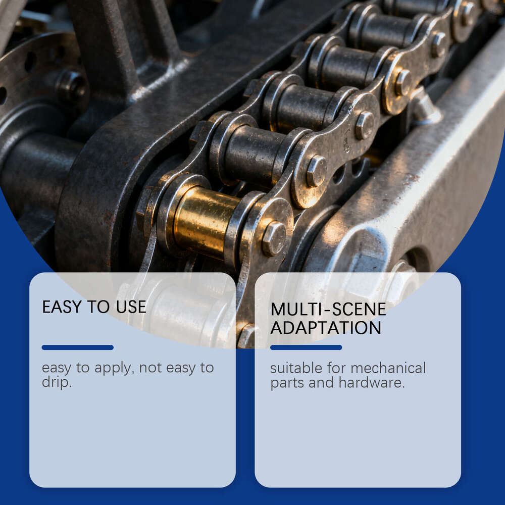 Jakehoe Multi-Purpose White Lithium Grease Daily Multi-Functional Noise Reduction Smooth Cleaning Anti-Rust Lubricant S260202