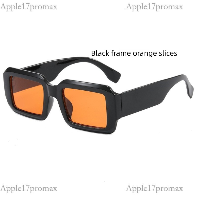 Luxury Brand Designer GM New Fashion Square Wide-leg Sunglasses European And American Cross-border Trend Versatile Sunglasses Retro Travel Sunshade Gl