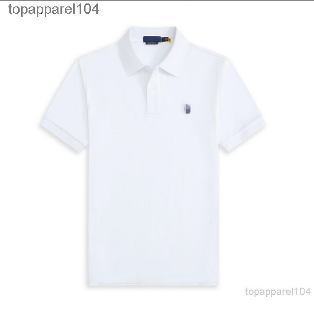 High Quality Spring Luxury Italy Men T-Shirt Designer Polo Shirts High Street Embroidery small horse Printing Clothing Mens Brand Polo Shirt size S-2XL a32