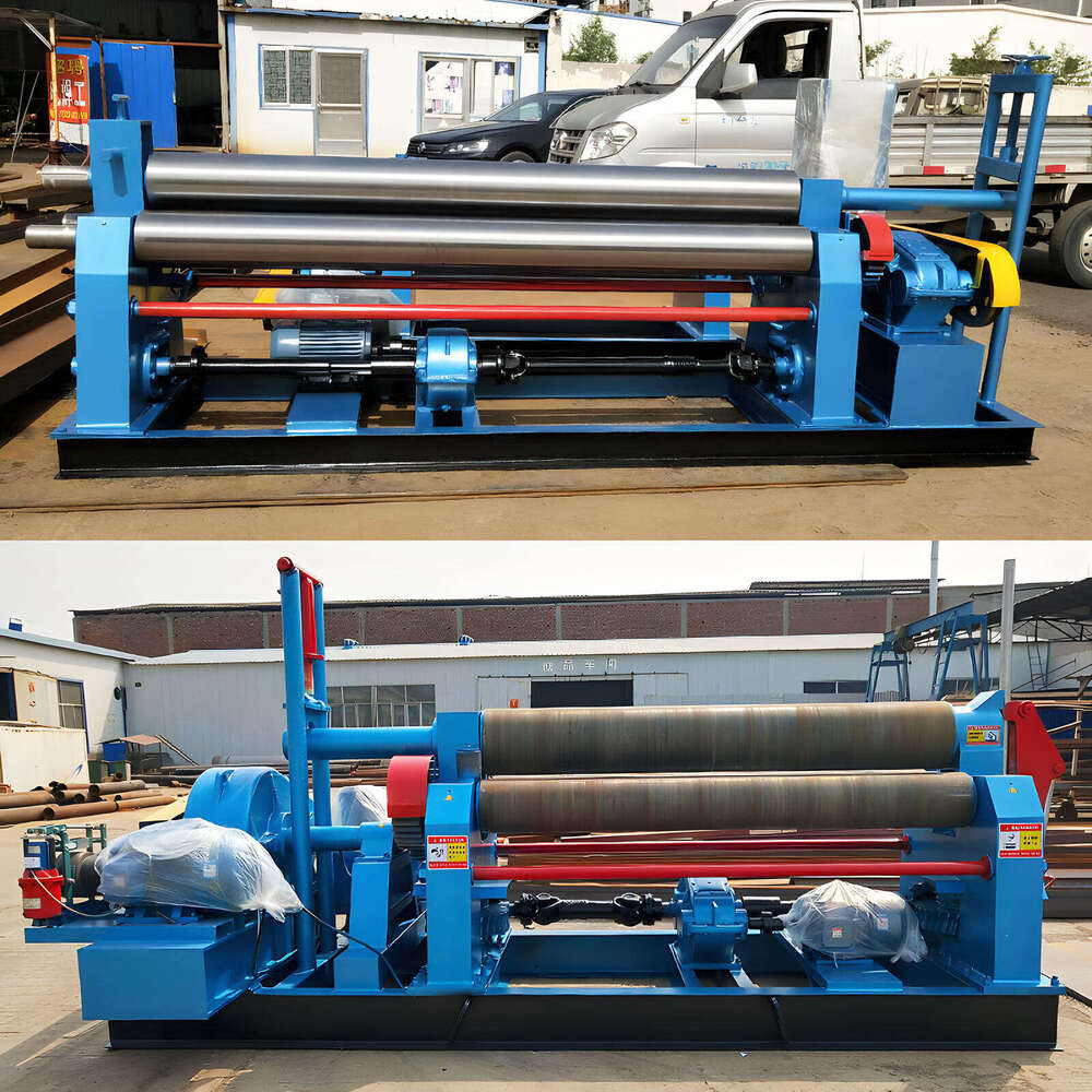 Reliable Plate Rolling Machine 4 Roller CNC Operation for Complex Metal Shapes High Precision Bending Machinery Professional Industrial Unit
