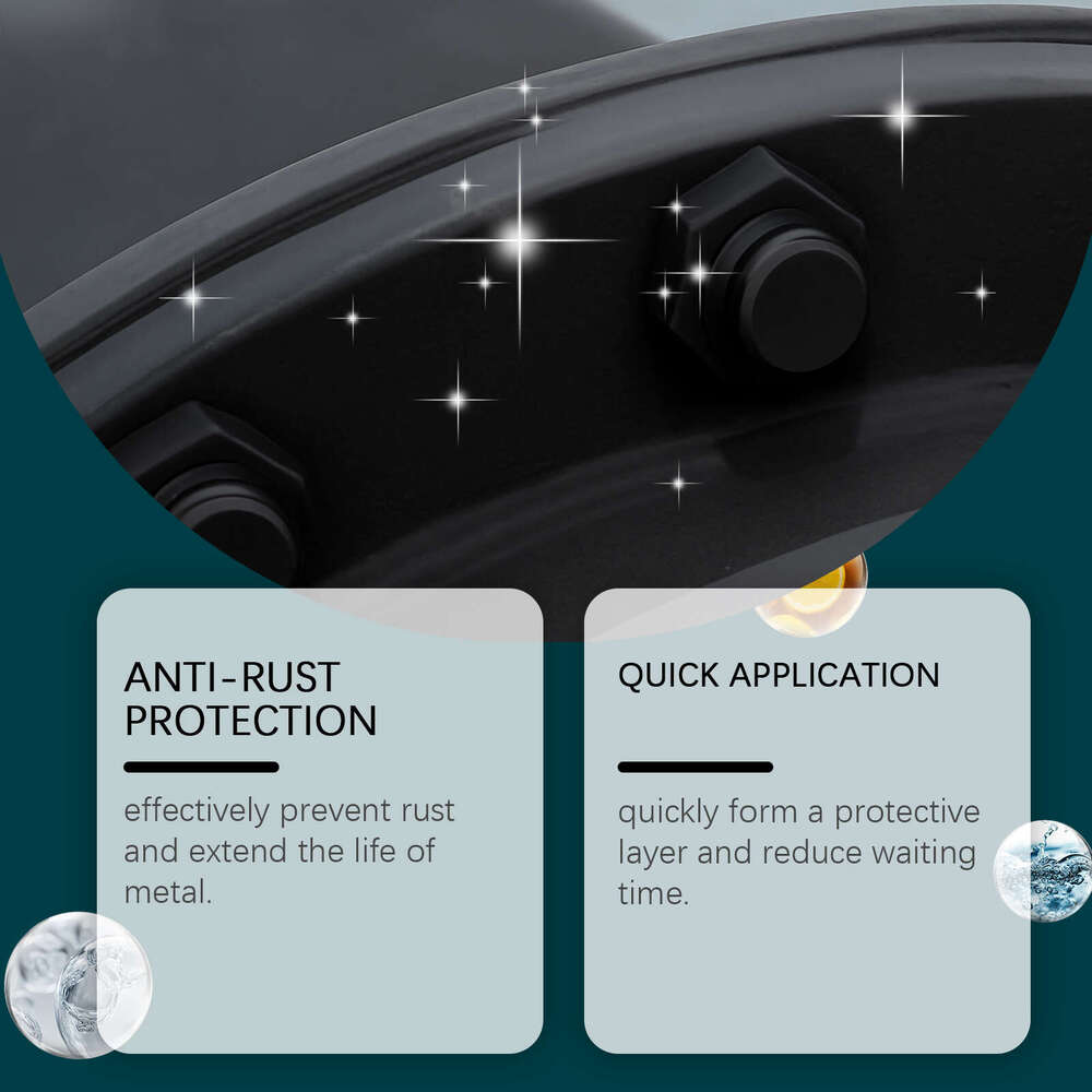 JAKEHOE 2-in-1 Rust Removal Water-Based Metal Cleaner Waterproof Rust-Resistant Corrosion-Resistant Primer S260202