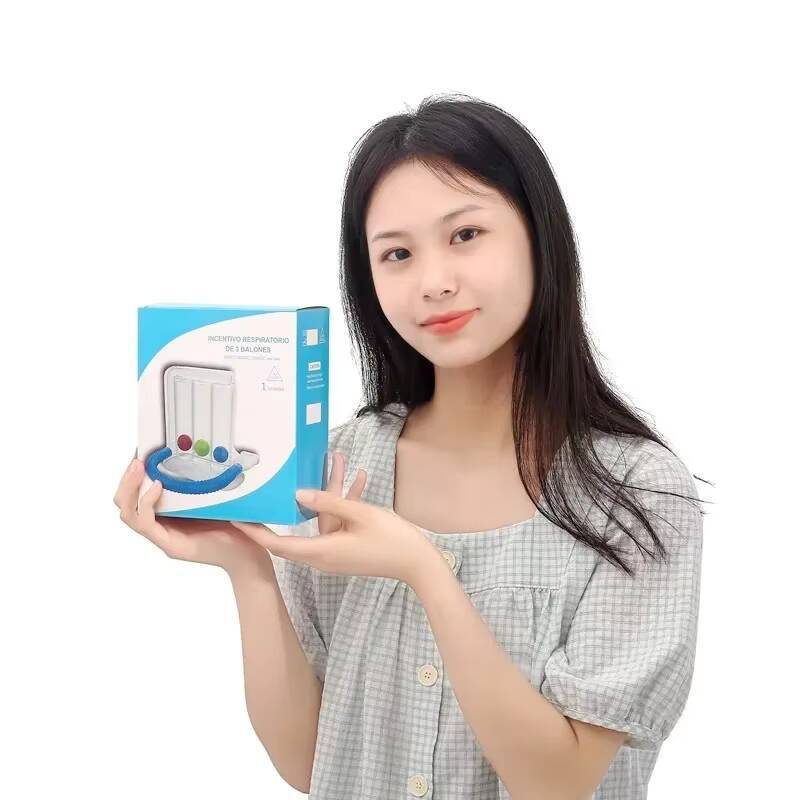 3 Ball Exerciser Function Improvement Trainer Breathing Lung Capacity Respiratory Measurement System