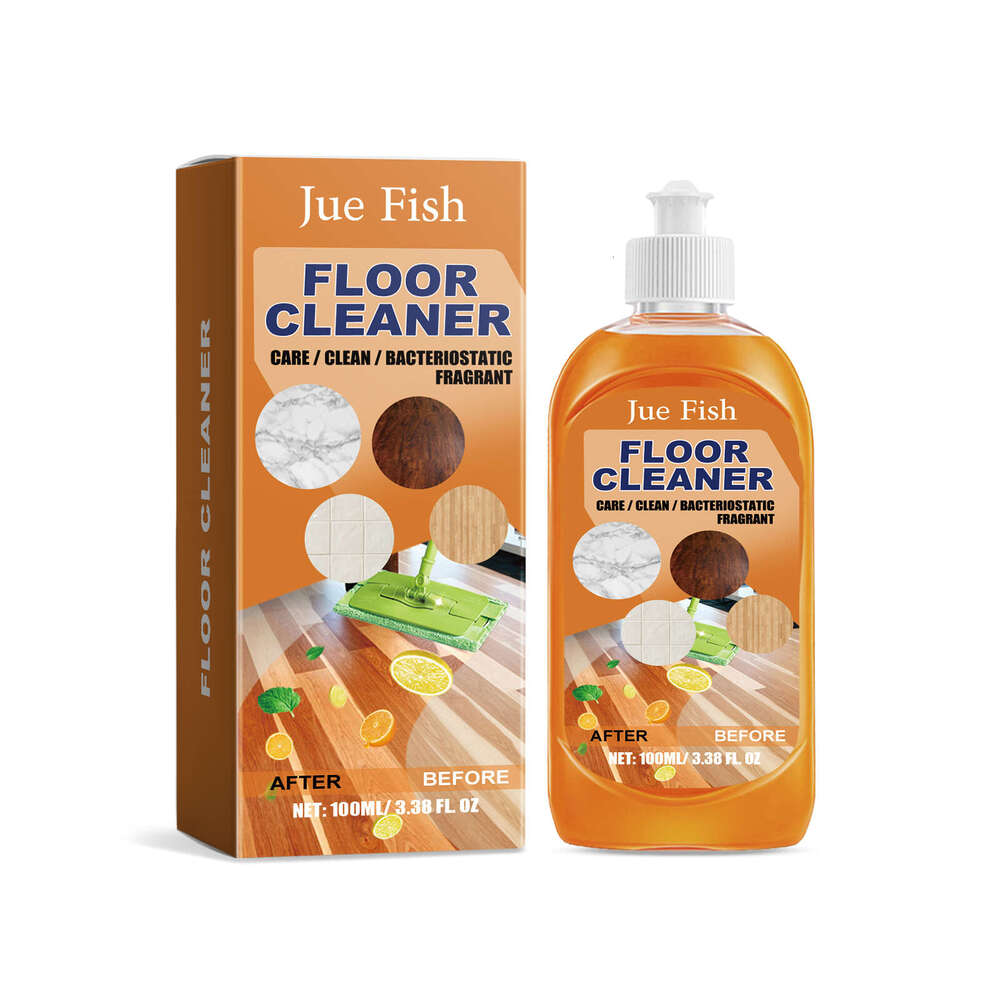 Jue-Fish Wood Floor Cleaning Polishing Brightening Powerful Stain Removal Tile Cleaner S260202