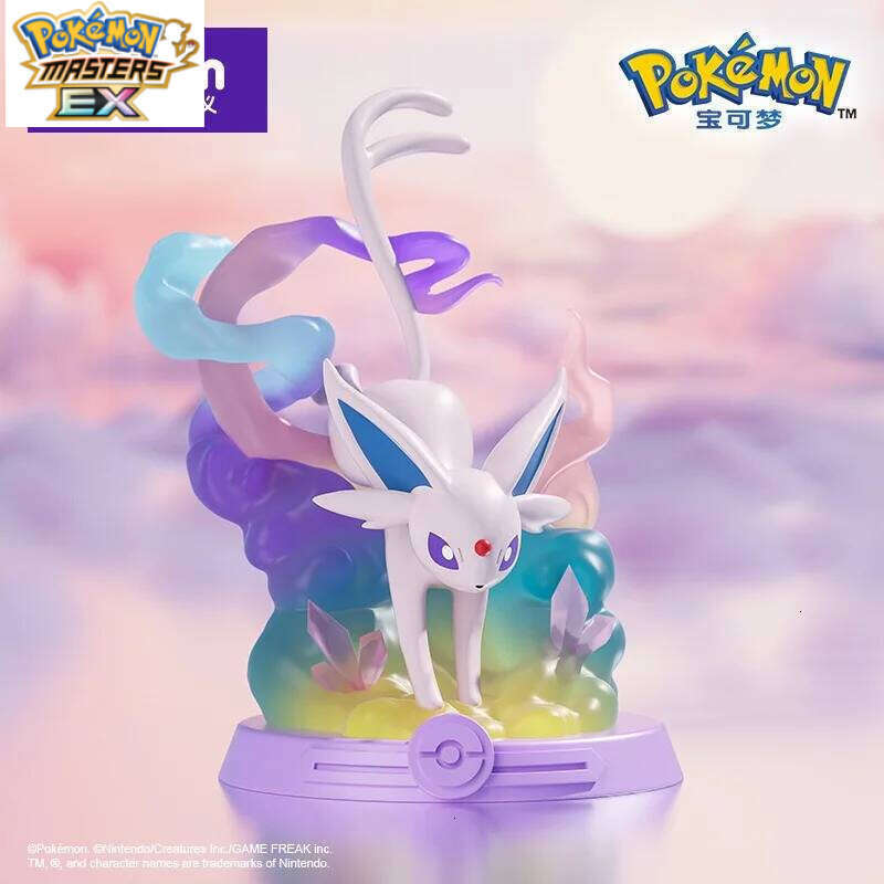 Anime Pokemon Funism Original Adventure Eevee Family Suit BlindBox Flareon Espeon Sylveon ActionFigure Collection Model Toy Gift L260203