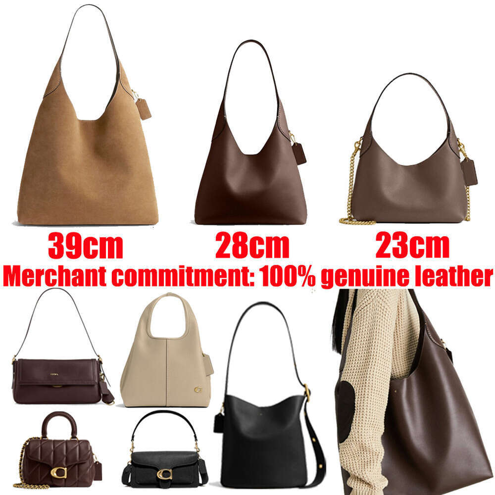 Best seller Brooklyn 23 28 39 Bag 10A Designer bags Luxury handbags large capacity tote Bag genuine leather single Shoulder Bag Womens Underarm bag minimalist style