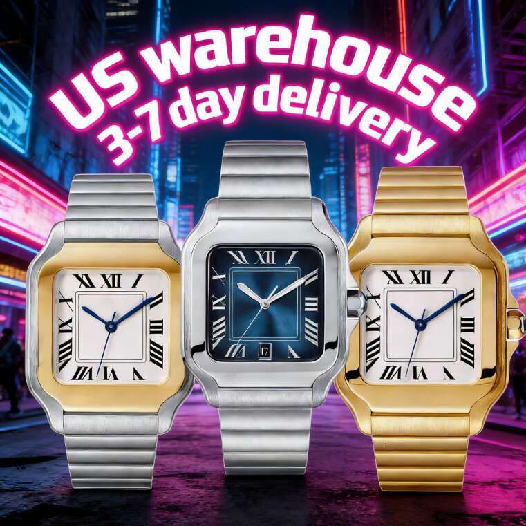 classic mens mechanical automatic luxury designer watch stainless steel wristwatch formal business banquet watch with box
