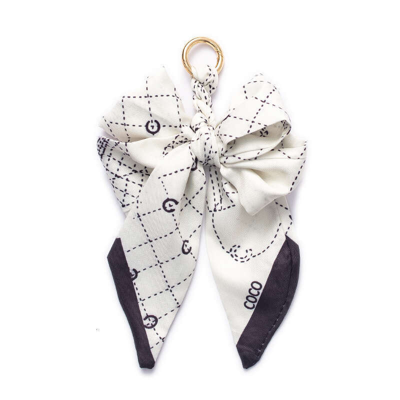 Keychain Small Bowknot Woven Internet Celebrity Retro Bag Decoration Wholesale Exquisite New Style Pendant