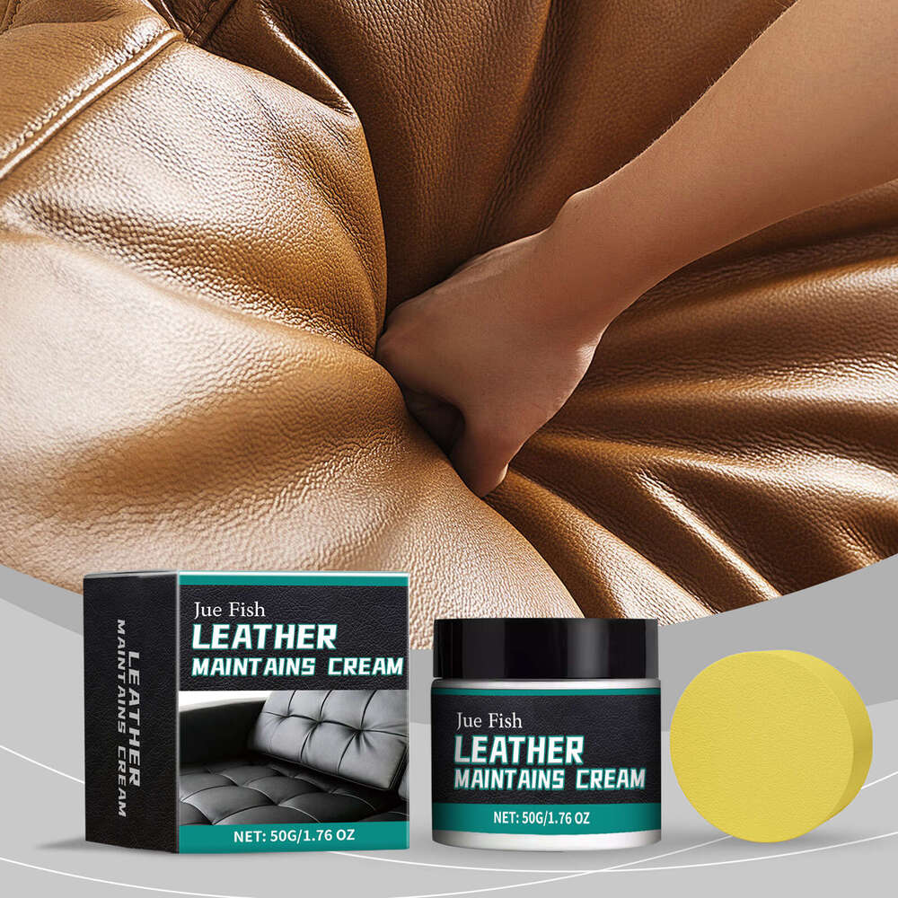 Jue-Fish Cream Furniture Boots Coat Sofa Cleaning Polishing Leather Care S260202