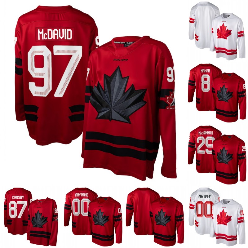 Canada Hockey 2026 Winter Olympicss Hockey Jersey Macklin Celebrini Anthony Cirelli Sidney Crosby Bo Horvat Nathan MacKinnon Brad Marchand Mitch Marner Jersey 88
