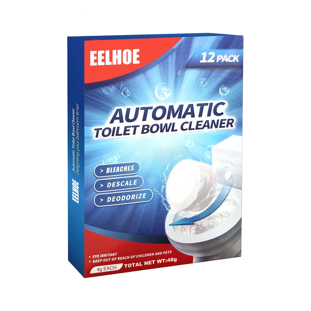 EELHOE Cleaning Effervescent Tablets Bathroom Toilet Bowl Descaling Decontamination Deodorization Multi-effect Freshening S260202